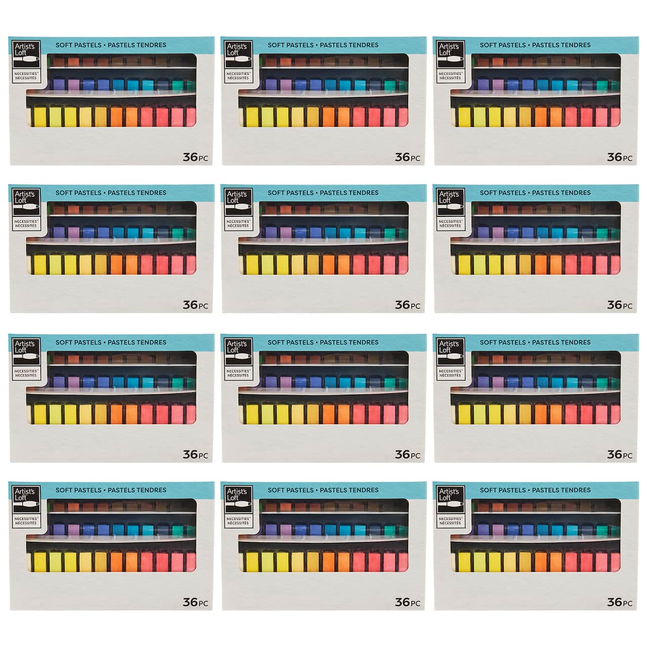 12 Packs: 36 ct. (432 total) Soft Pastels Set by Artist's Loft™ Necessities™